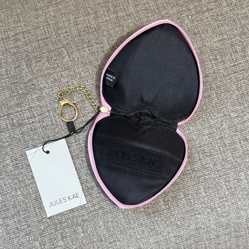 Jules Kae Pink Heart Coin Purse - Picture 2 of 2